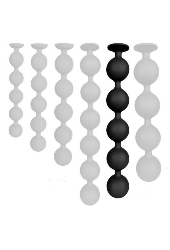 Boules Bulby Butt XXL 49 x 7.7 cm Noires 