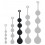 Boules Dropass L 38 x 3.8cm