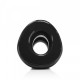 Plug Tunnel Pig-Hole noir Medium - 8 x 5.5 cm 