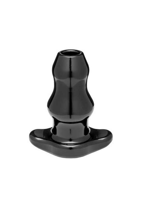 Double Tunnel Plug Noir Large12 x 7 cm 