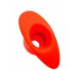 Plug Tunnel Stretch Rouge Small 11 x 5 cm 