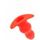 Plug Tunnel Stretch Rouge Small 11 x 5 cm 