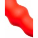 Plug Tunnel Stretch Rouge Small 11 x 5 cm 