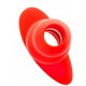 Plug Tunnel Stretch Rouge Medium 13 x 6.4cm 
