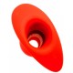 Plug Tunnel Stretch Rouge Large 15 x 7cm 