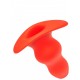 Plug Tunnel Stretch Rouge Large 15 x 7cm 