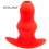 Plug Tunnel Stretch Rouge Extra large 16 x 7.5cm