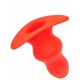 Plug Tunnel Stretch Rouge Extra large 16 x 7.5cm 