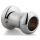 Plug Tunnel en métal Butt Open M 5 x 4cm 