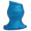 Plug Tunnel Pig-Hole Platinum Bleu 12 x 8.5 cm