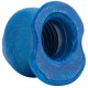 Plug Tunnel Pig-Hole Platinum Bleu 14 x 11 cm 