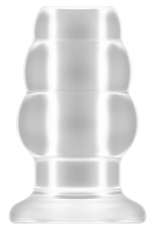 Plug Tunnel Hollow Sono n°50 - 8.5 x 5.7 cm Transparent 