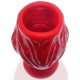 Plug Tunnel Oxballs PigHole Squeal FF 13 x 11.5cm Rouge 