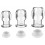 Plug tunnel avec bouchon Hollow Stop Transparent