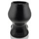 Plug Tunnel Super Max Pighole XXXL Noir 15 x 11.5 cm 