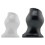 Plug Tunnel Colossus Pighole XXXXL Noir 17 x 13.5 cm