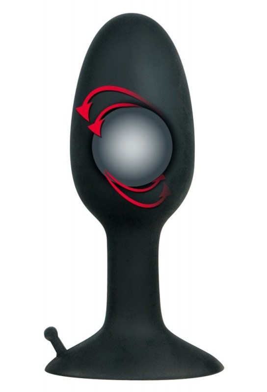 Plug avec bille Backdoor L 10.5 x 4.2cm 