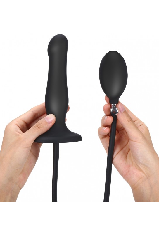 Plug gonflable Inflatable Dildo Strap-On-Me 19 x 6cm 