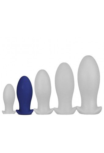Plug silicone Saurus Egg M 12 x 5.3cm Marine 