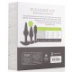 Kit de 3 plugs Pleasure Noirs 