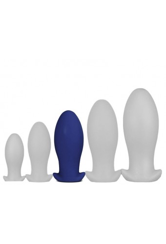 Plug silicone Saurus Egg L 14 x 6.3cm Marine 