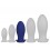 Plug silicone Saurus Egg L 14 x 6.3cm Marine