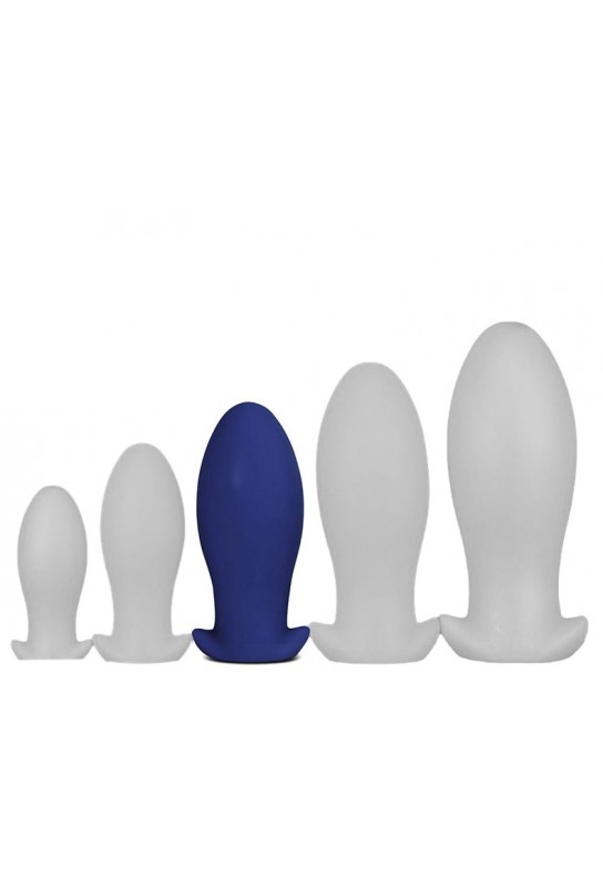 Plug silicone Saurus Egg L 14 x 6.3cm Marine 