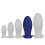 Plug silicone Saurus Egg XL 16.5 x 7.3cm Marine