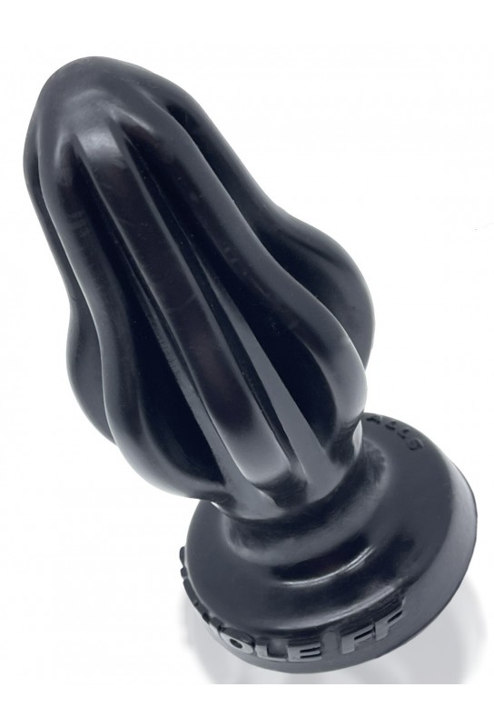 Plug silicone AirHole S 9 x 4cm Noir 