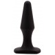 Plug Silicone Black Mont 9.5 x 2.8 cm