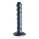Plug Beaded G-Spot S 13 x 2.5cm Gris 