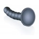 Plug Beaded G-Spot S 13 x 2.5cm Gris 