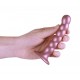 Plug Beaded G-Spot S 13 x 2.5cm Rose 