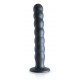 Plug Beaded G-Spot L 20.5 x 3.2cm Gris 
