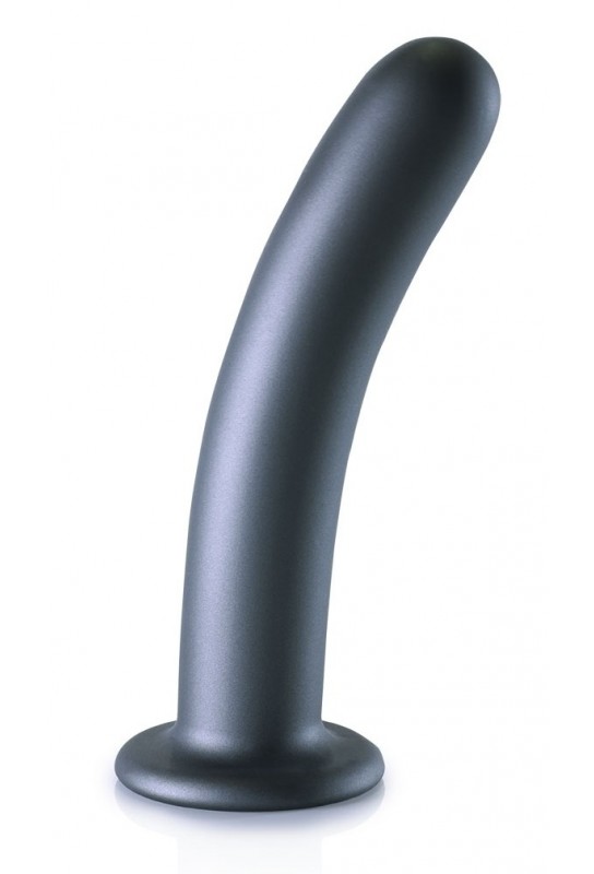 Plug Smooth G-Spot L 17 x 3.5cm Gris 