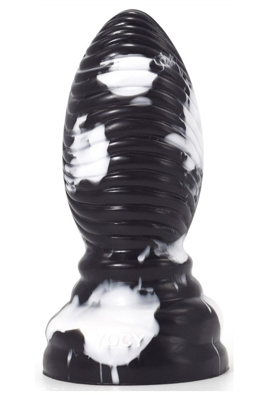 Plug Linox 14 x 6.5cm Noir-Blanc 