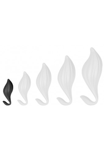 Plug Silicone Bulby S 12 x 5.5cm Noir 