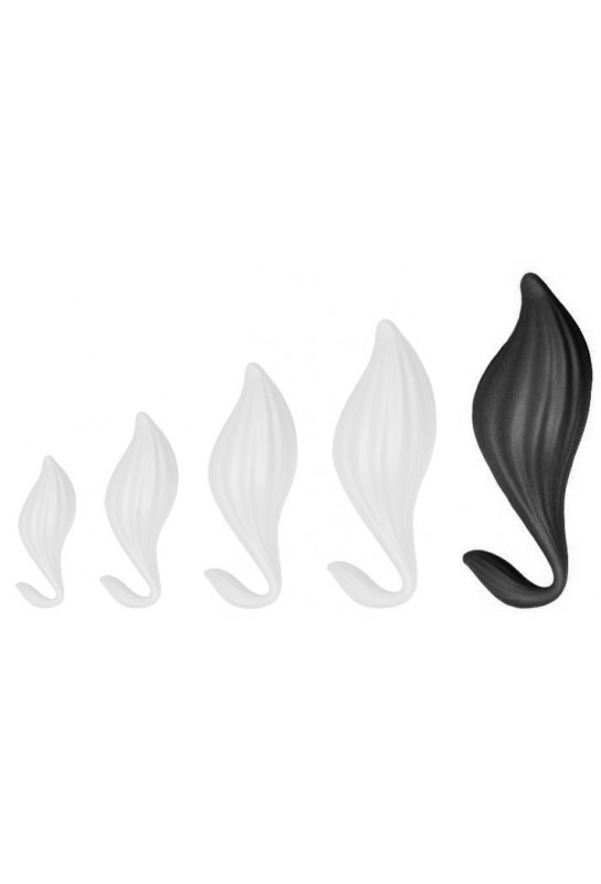 Plug Silicone Bulby XXL 22 x 10cm Noir 