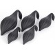 Plug Silicone Bulby XXL 22 x 10cm Noir 