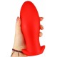 Plug Silicone Saurus Egg M 12 x 5.3cm Rouge 