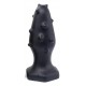 Plug silicone Monster Spike S 8 x 3.5cm Noir 