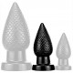 Plug PineCock M 10 x 4.5cm Noir 