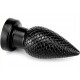Plug PineCock M 10 x 4.5cm Noir 