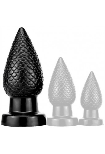 Plug PineCock L 14 x 6.5cm Noir 