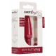 Plug en silicone Slim Butt 7.5 x 2cm Rouge 
