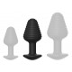 Mini plug en silicone STRIC M 7 x 3.3cm 