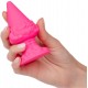 Naughty Bits Anal Gnome Gnome Butt Plug Pink 