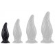 Plug Spiral Pik S 12.5 x 5.2cm Noir 