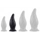 Plug Spiral Pik M 15 x 6.2cm Noir 