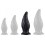 Plug Spiral Pik L 18.5 x 7.2cm Noir